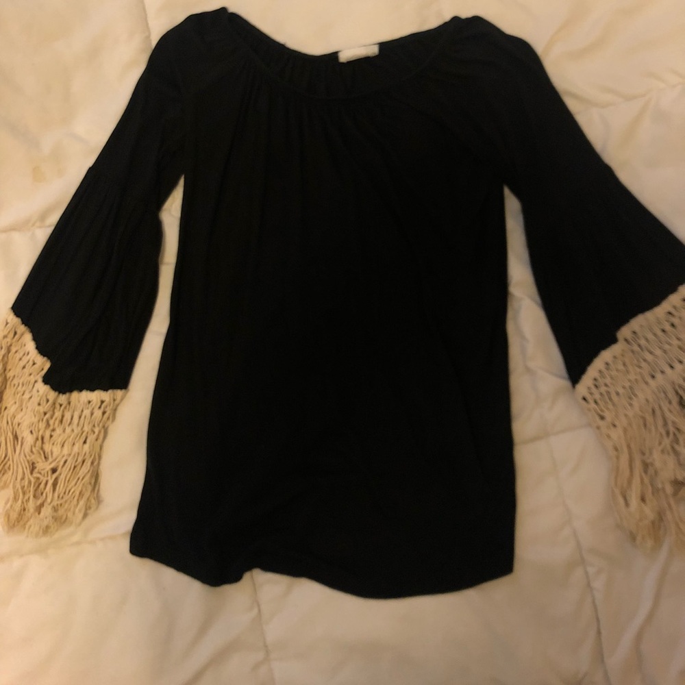Off the Shoulder 3/4 Sleeve Top